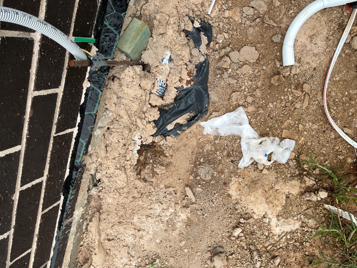 Joints, mortar and the water you cannot see