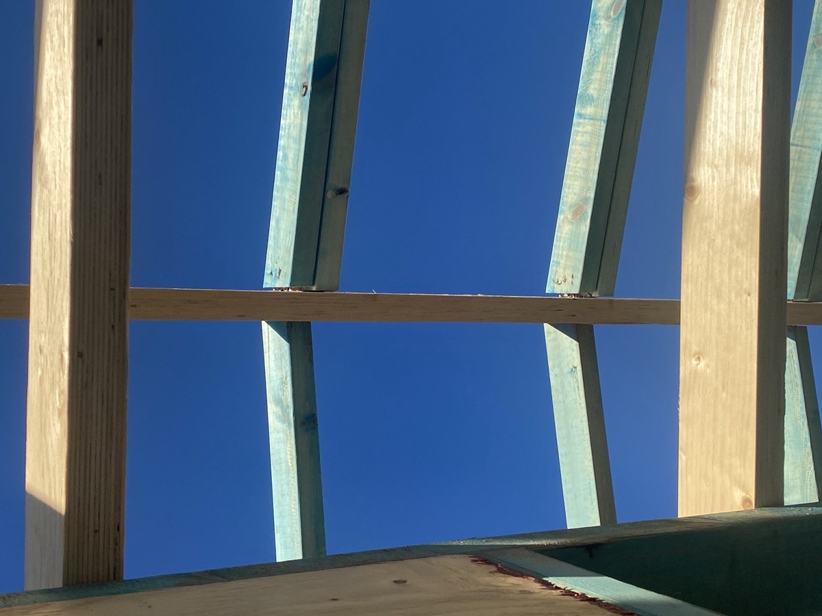 A splice in the roof framing, Austral, Edmondson Park